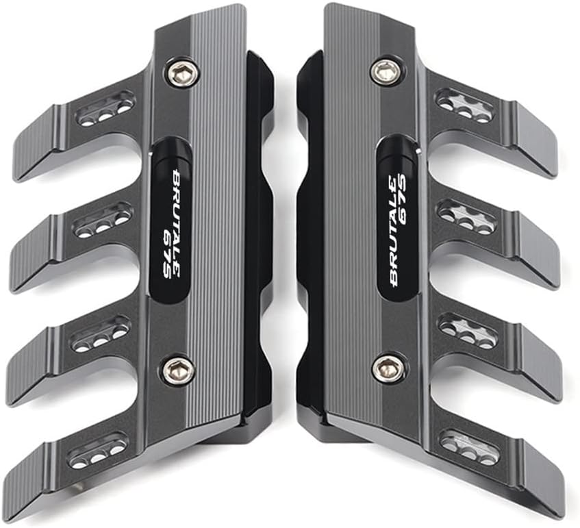 SCUUBE for MV Agusta Brutale 675 Motorcycle Fall Side Guard Front Fork Protector Front Fender Protection Block Side Guard CNC Aluminum Motorcycle Accessories (Color : G)