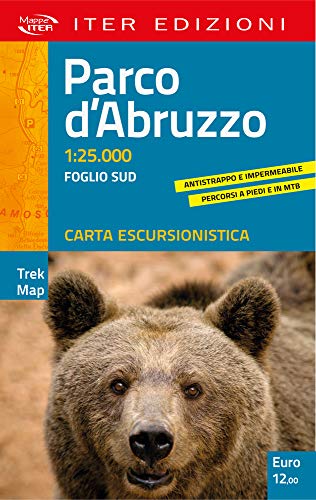 Parco D'abruzzo. Carta Escursionistica 1:25.000 - 2