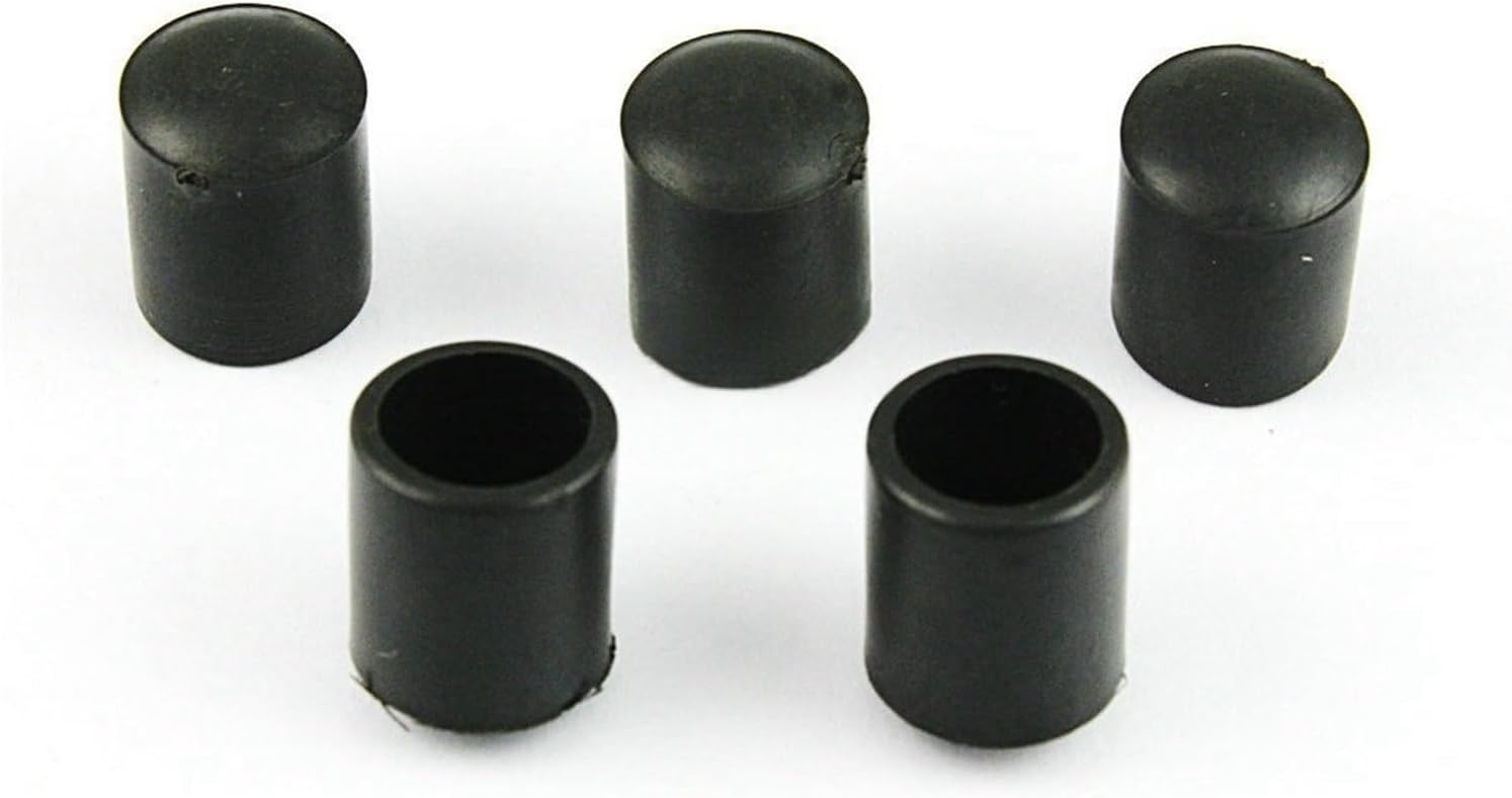 FENG GUO 150 Pieces 10mm Round Rubber Furniture Chair Table Leg Cover Floor Protector