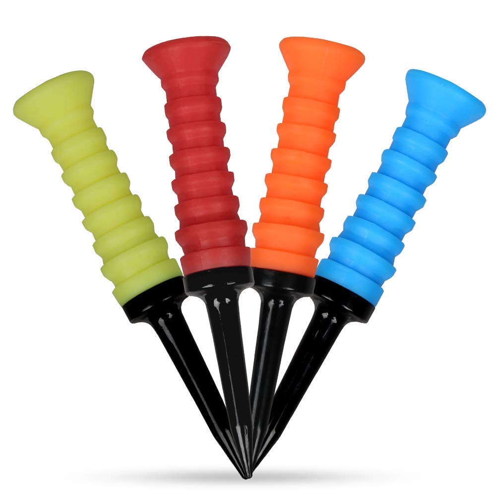 GOuft Silicon Non-Resistance Golf Tee (Green)