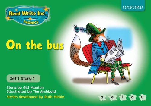 Read Write Inc. Phonics: Green Set 1 Storybooks: On the Bus: Munton ...