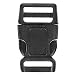 PARACORD PLANET Brand Contoured Side Release Black Buckle