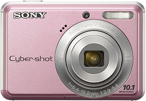 Image of Sony Cyber-shot DSC-S930 10-MP Digital Camera with 3x Optical Zoom, 2.4 inch LCD, Image Stabilization, Face Detection (Pink).
