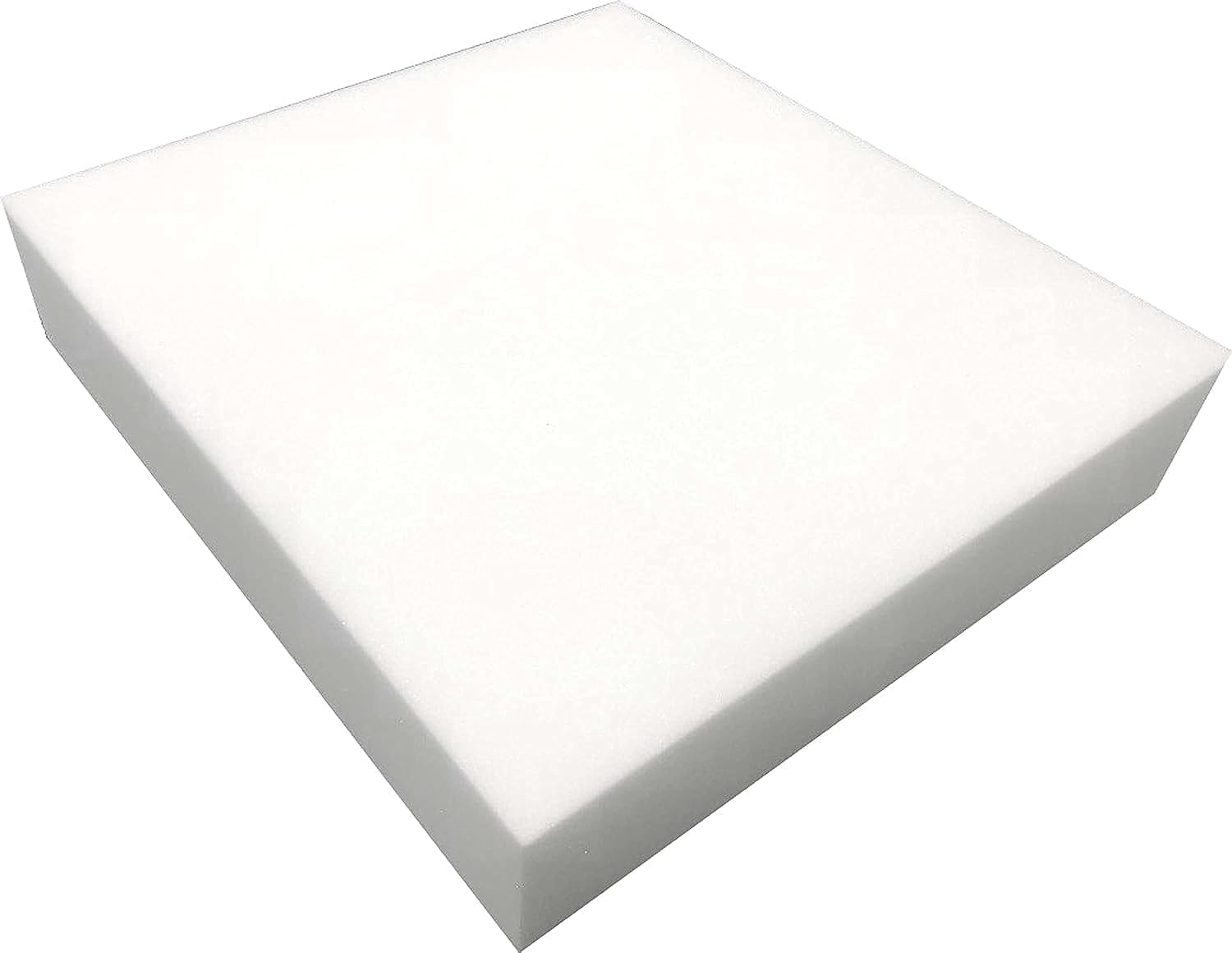 Foamtouch Upholstery Foam Cushion High Density, 2" Height x 18" Width x 18" Length