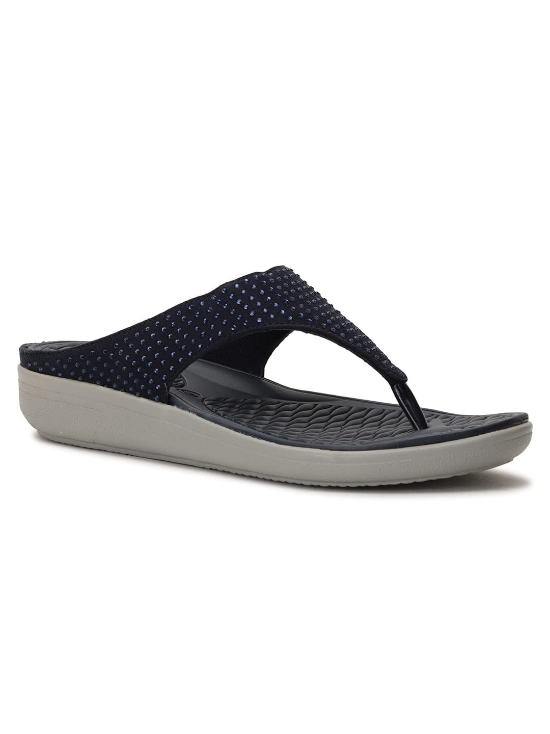 Bata Comfit Womens Blossom Thong Sandals (5719288), Blue, 4 (B0B1Q5R4D1) Amazon Price History, Amazon Price Tracker