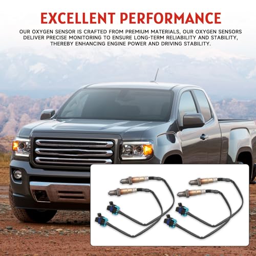 Sensor de oxígeno compatible con Buick Enclave 3.6L (4 piezas) miniatura 6