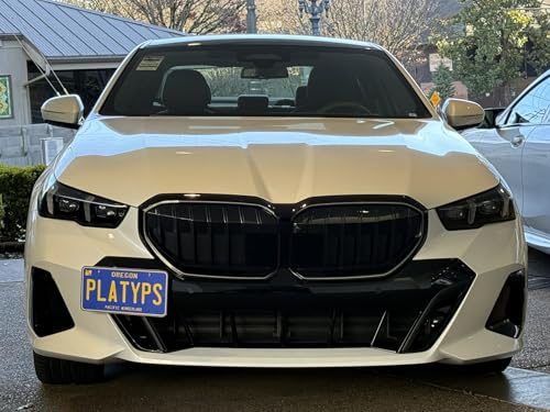 Image of CravenSpeed Platypus License Plate Mount Compatible with BMW 5 Series /i5 [G60] | 2024-2026 | No Drilling | Installs in Seconds | Made of Stainless Steel & Aluminum | Made in USA