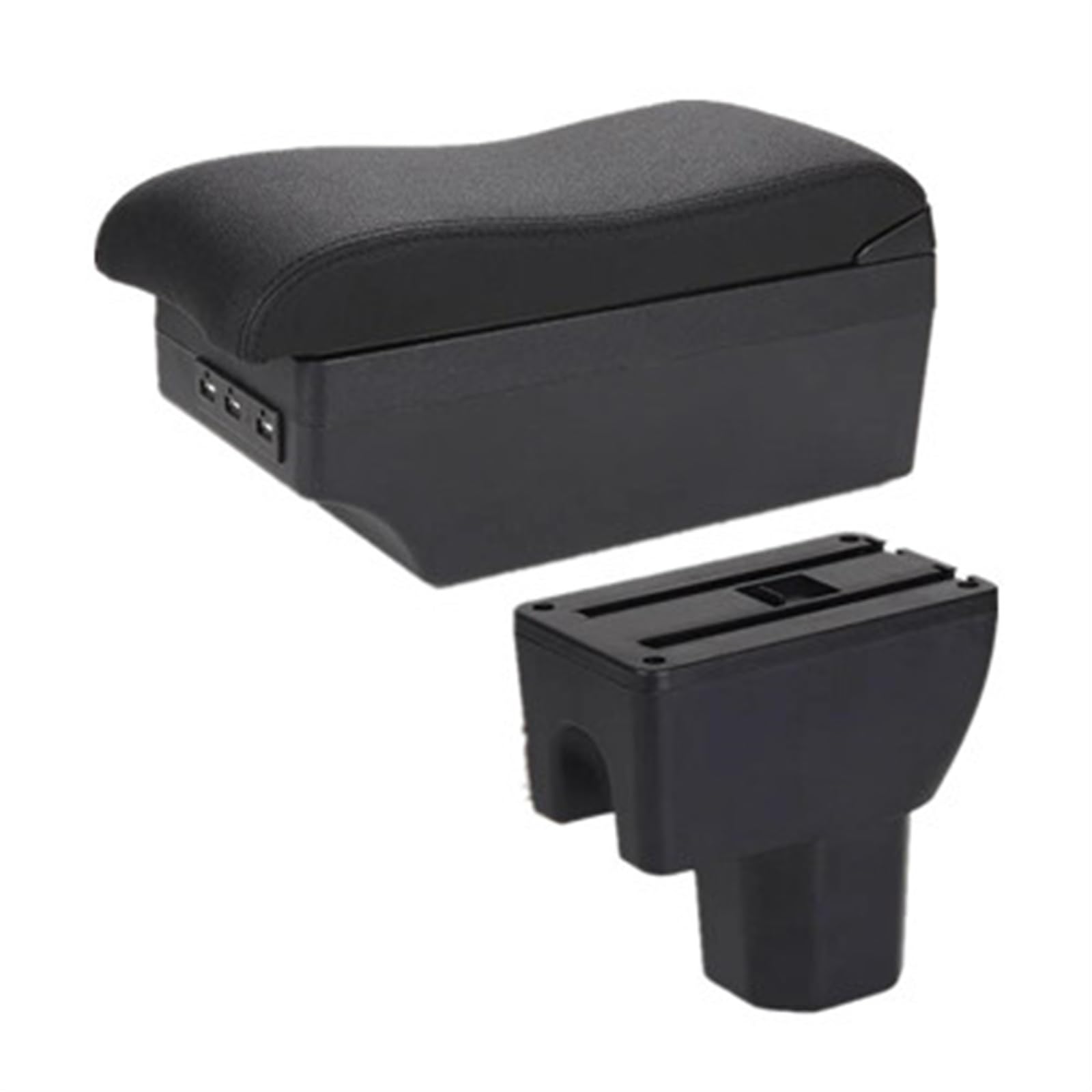 Noheeu A Black Line 7Usb Center Console Armrest Storage Box For Ignis Car Interior Parts Modification Accessories