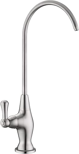 Grifo de agua potable grifo de ósmosis inversa grifo de filtración de agua grifo purificador de agua potable níquel cepillado cable B08