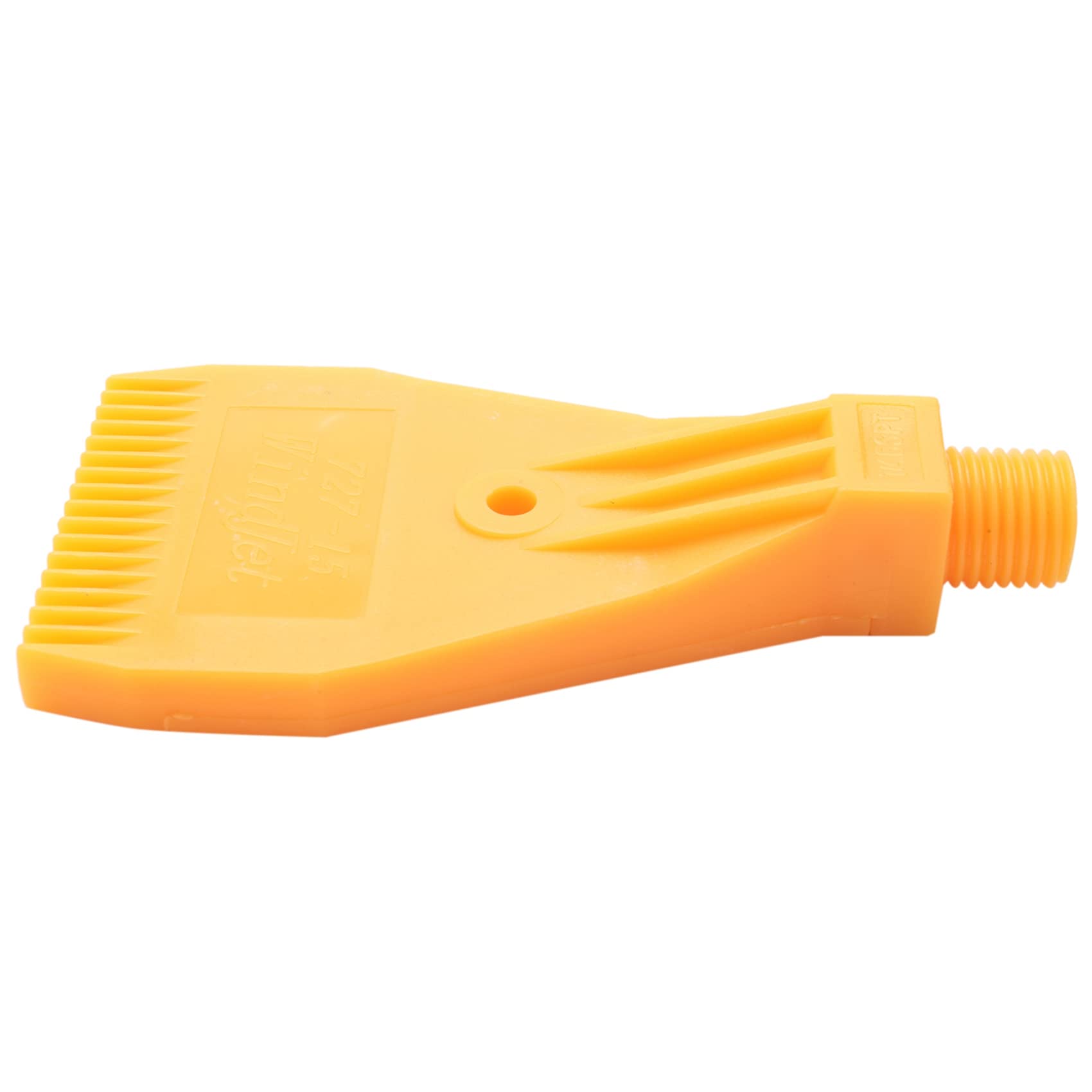 1 / 4BSP ABS Boquilla de soplado monotrou de boquilla a rosca exterior, boquilla de aliento, color amarillo
