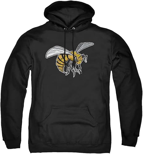 Miniatura 6 de LOGOVISION Colección oficial de sudaderas con capucha para adultos con logotipo primario envejecido universitario