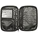 Produktbild CampTeck U6750 Klein Reisepass Tasche Passhülle Brieftasche & RFID Organisieren Hülle für Kreditkarten, Ausweise, Dokumente, Geld, Tickets, Schlüssel, Smartphone usw.  Schwarz