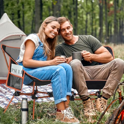 Sportneer Campingstuhl Faltbar Camping Stuhl Tragbarer Campingstühle 150Kg Faltstuhl Ultraleichter Packmaß Kleiner Klappstuhl mit Tragetasche für Picknick, Outdoor, Wandern – Bild 3