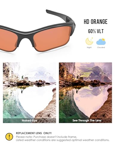 Image of BLAZERBUCK Replacement Lenses & Sock Kit for Oakley Flak Jacket XLJ Sunglass