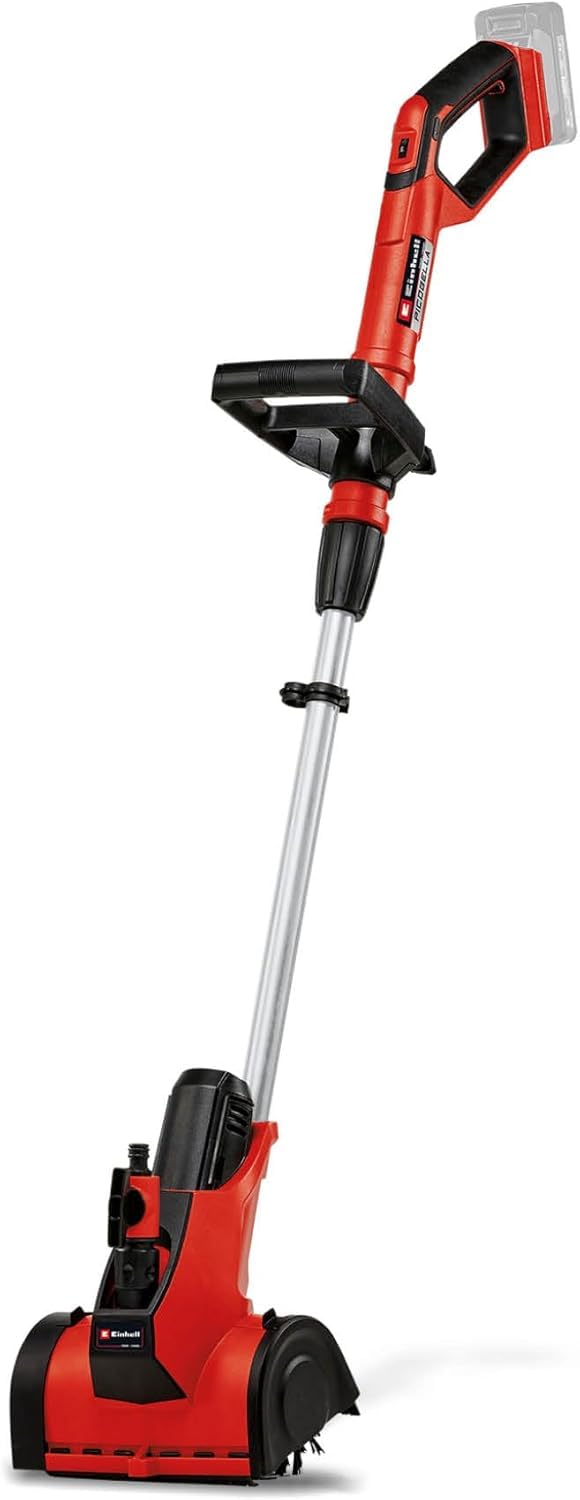 Einhell PICOBELLA 18/215 Power X-Change cordless surface brush (18 V, multifunctional, integral garden hose connection, incl. MEDIUM brush, without a battery)