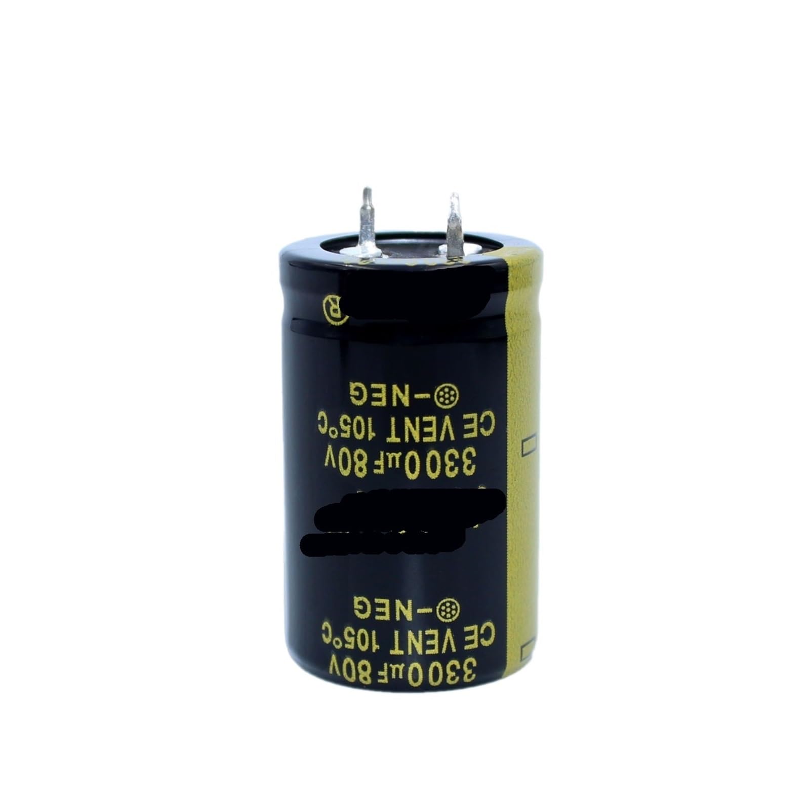 Condensadores 3300 uF 80V electrolíticos de 25x40 mm para circuitos de corriente continua 1