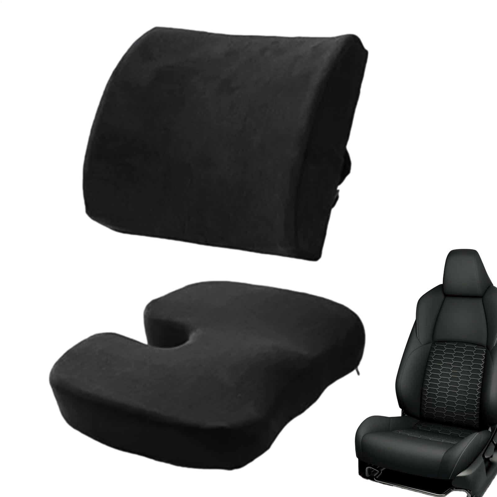 Coussin de soutien dorsal ergonomique pour soulager les trajets en camion