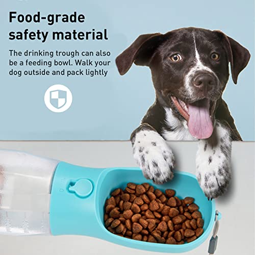 Ttxbb 3 In1 Dog Outdoor Water Bottle,Portable Dog Water Bottle With Food Container And Garbage Bag,Outdoor Portable Water Dispenser For Cat,Puppy And Other Pets For Walking,Travel,Bpa-Free(20Oz) #TOP3