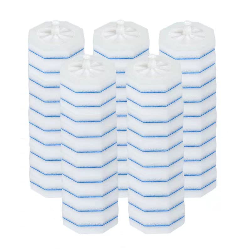 50 cabezales de cepillo de inodoro compatibles con recambios de varita Clorox