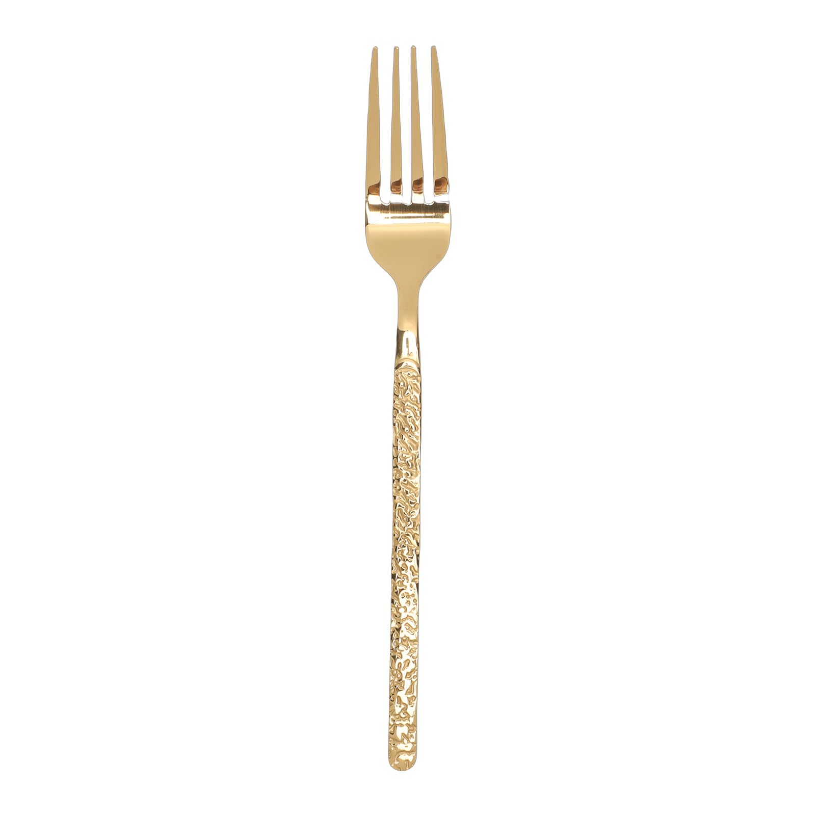 Zunate Juego de Cubiertos de Acero Inoxidable, Vajilla Elegante para 6 Personas, Perfecto para Restaurante, Hogar, Apto para Lavavajillas (Patrón De Piedra Oro)