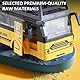 Hylukon Ferngesteuerter Bus, RC Auto 1/30 4CH Mit Leichter Musik, Tür Zum Öffnen, Interaktionsspielzeug Für Eltern-Kind-Interaktion