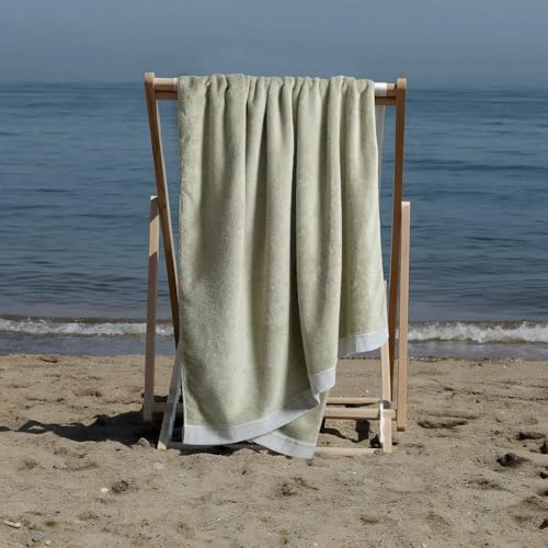 Image of Spread Spain Bamboo Towels for Bath, Towels for Bath Large Size, Bamboo Bath Towel High Absorbent & Soft, 360 GSM, 4pc Set Bath Towel for Men /Women