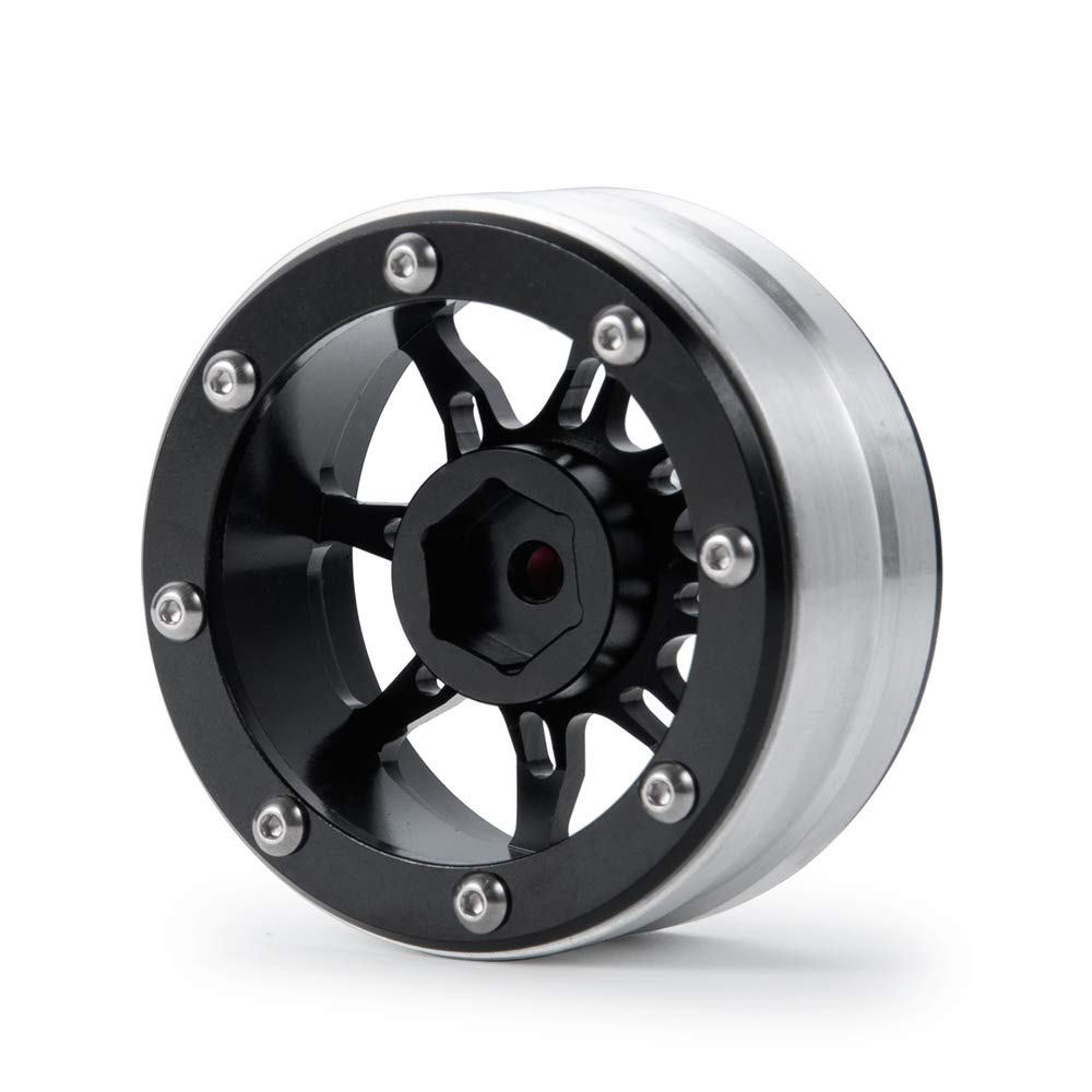 AXspeed 1,9" Beadlock Felgen für 1/10 Axial SCX10 TRX4 D90 RC Crawler Car 4 Stück