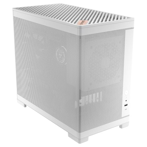 Image of Okinos MiniArt 4 Micro ATX PC case, 2x120mm Reverse 3 Pin Fans & 1x120mm 3 Pin Fan Pre-Installed, 240mm Radiator Support, Compact MATX Case, Front Mounted PSU, MiniArt Series White