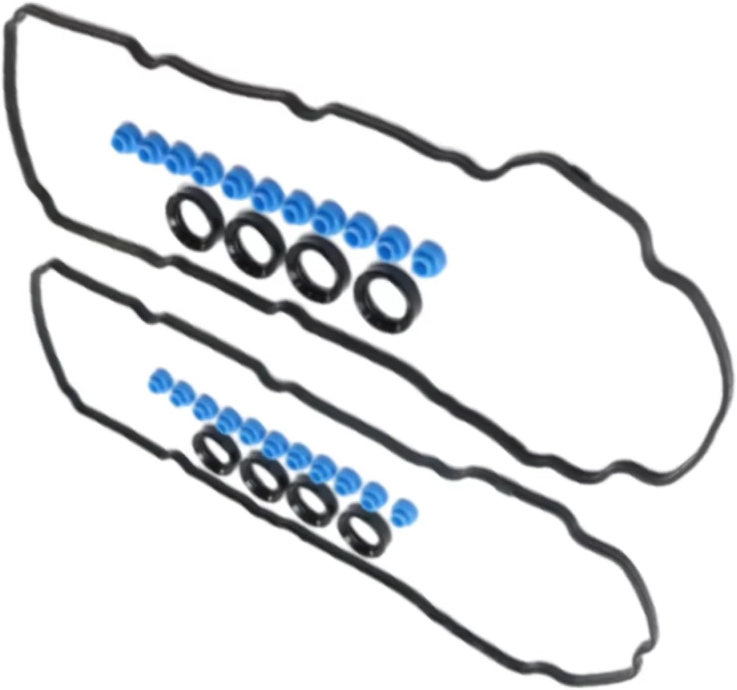 Rocker Cover Gasket ForFusion Sport 2010 2011 2012 for Taurus SE 2009 Valve Cover Gasket Grommet Spark Plug Tube Seal Kit VS50767R