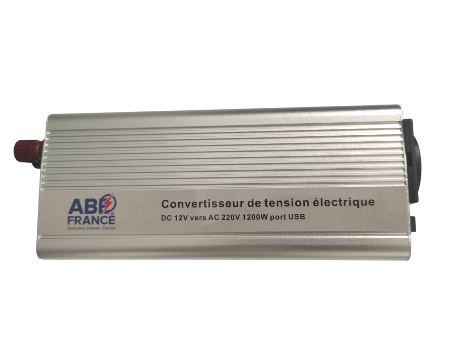 Convertisseur de Tension 12V vers 220V, 1200W, Onde modifiée, USB 5V, Protections intégrées