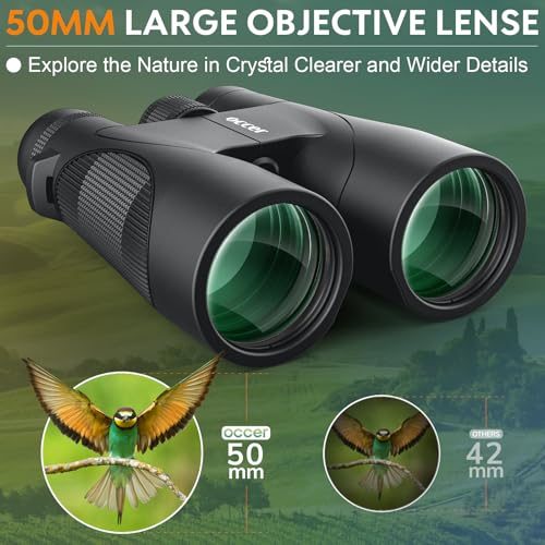 occer-12x50-Binoculars-for-Adults-High-Powered-HD-Bird-Watching-Binoculars-for-Hunting-with-Clear-Vision-Easy-Focus-Binoculars-with-Long-Range-for-Hiking-Travel-Cruise-Trip-Concert-Stargazing