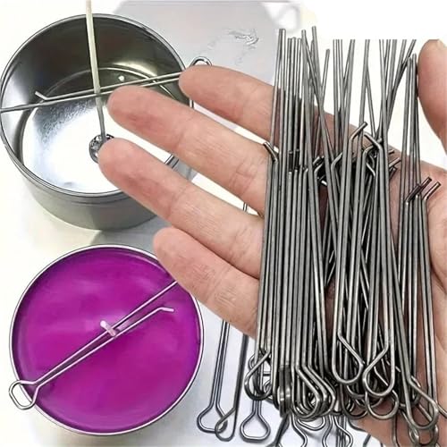 30 piezas clips para mechas de vela
