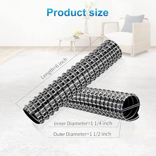 Image of Lower Hose and Replacement Belts for Shark Rocket Vacuum Cleaner Models HV300, HV302, HV320, HV321, 1+2 Pack