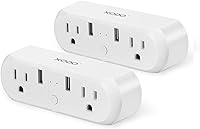Vista 1 de XODO WP3 Smart WiFi Plug – Control remoto inalámbrico por aplicación compatible con Alexa y Google Home Assistant 2.4 GHz red solamente – Control