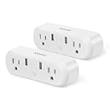 XODO WP3 Smart WiFi Plug - Wireless Remote Control by App Compatible with Alexa and Google Home Assistant 2.4 GHz Network only - Voice Control - WiFi Enable - Smart Home Outlet - 2Pack