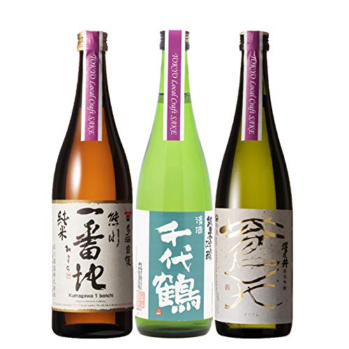 TOKYO Local Craft Sake 多満自慢 千代鶴 澤乃井 3本 飲み比べセット 日本酒 720ml