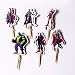 24 PCS Avengers Toppers - Superheroes Cupcake Topper - Children Party Decoration - Hero Party Supplies