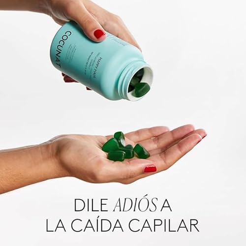 COCUNAT - Happy Hair | Vitaminas para el cabello | Previene la Caída del Cabello | Fortalece y Estimula el Crecimiento | Biotina | Resultados en 6 Semanas | 60 uds - imagen 4