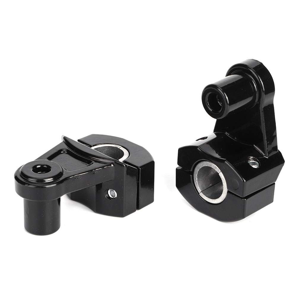 Rehausseurs de guidon, universel réglable 22 mm/28 mm moto guidon montage pinces Riser