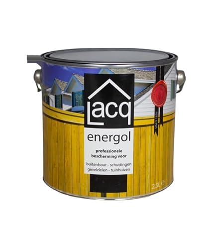 Lacq Energol Premium Wood Stain - Black - 1 Litre