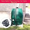 Amazon.com: AIRLUNCH PVC Bulkhead Fitting 3/4 Inch with Plugs,Garden ...