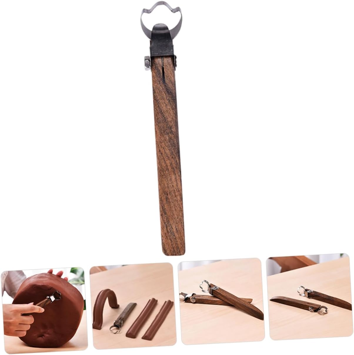 VILLFUL Portable Clay Tool for DIY Pottery Sculpting and Modeling Tools for Beginners and Professionals Lightweight and Easy to Clean for Creating Tea Cups and Ceramics