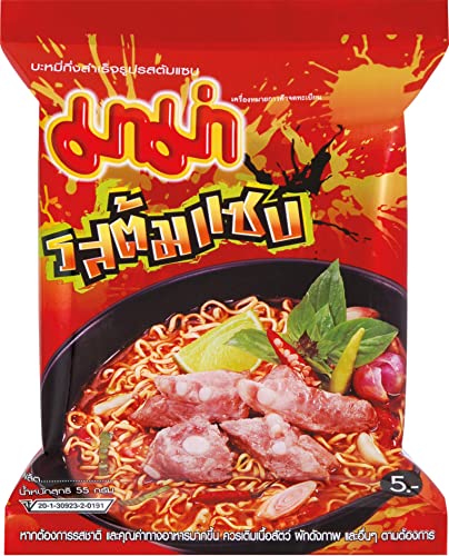 MAMA - Instant Nudeln Tom Saab - Multipack (30 X 55 GR)