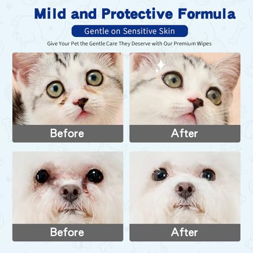 Image of Hypoallergenic Pet Eye Wipes