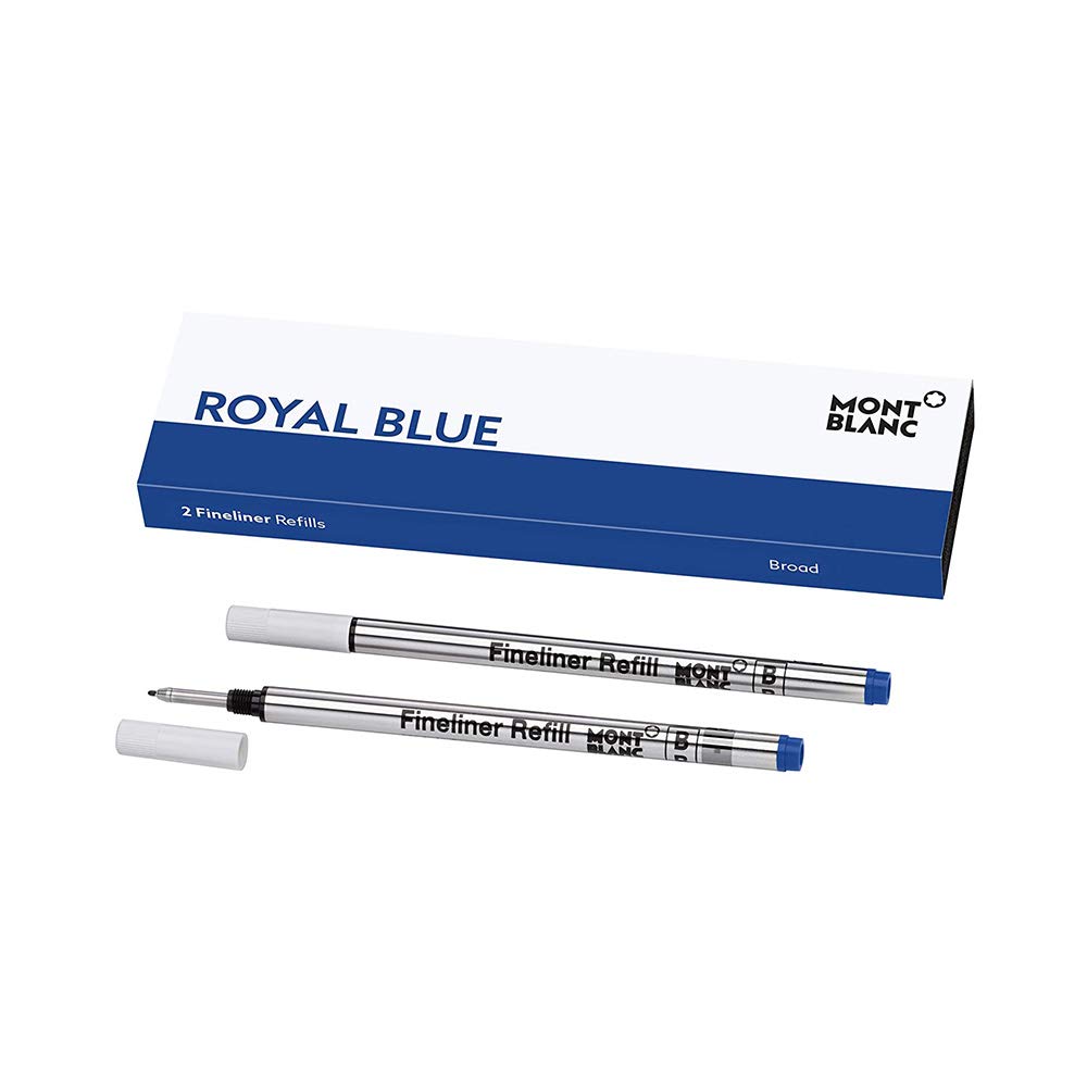 Mont Blanc 2 Fineliner Refills (B) – Royal Blue