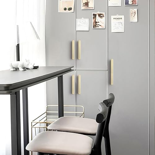 Miniatura 5 de HUHUIAOH Manija de aleación de zinc, mango de estilo minimalista, manija de cajón en forma de T, para armario, mesita de noche, tocador, gabinete,