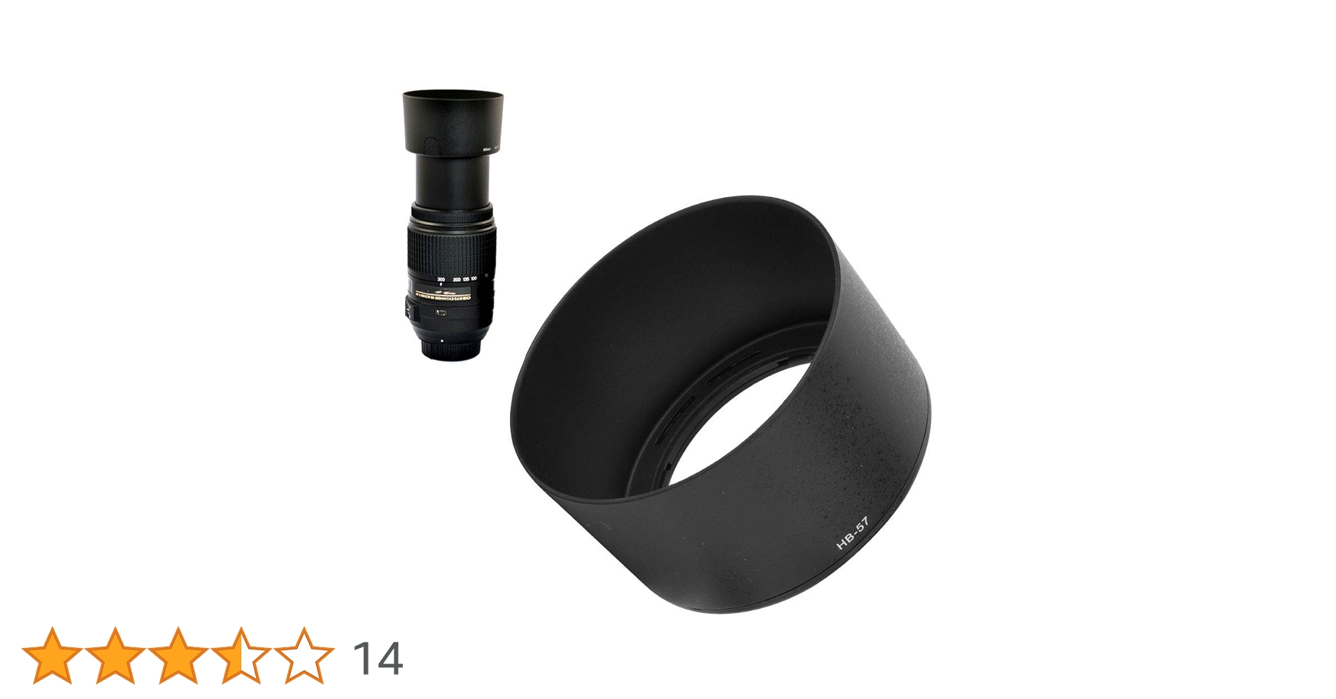 Nikon - 【フィルター・フード】Nikon ニコン AF-S 55-300mm 手振れ補正 美品 超望遠レンズ☆ニコン Nikon AF-S 55-300mm☆手振れ補正付