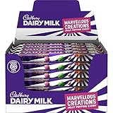 Cadbury Dairy Milk Marvellous Creations Jelly Popping Candy Bar 47 g (Pack of 24)