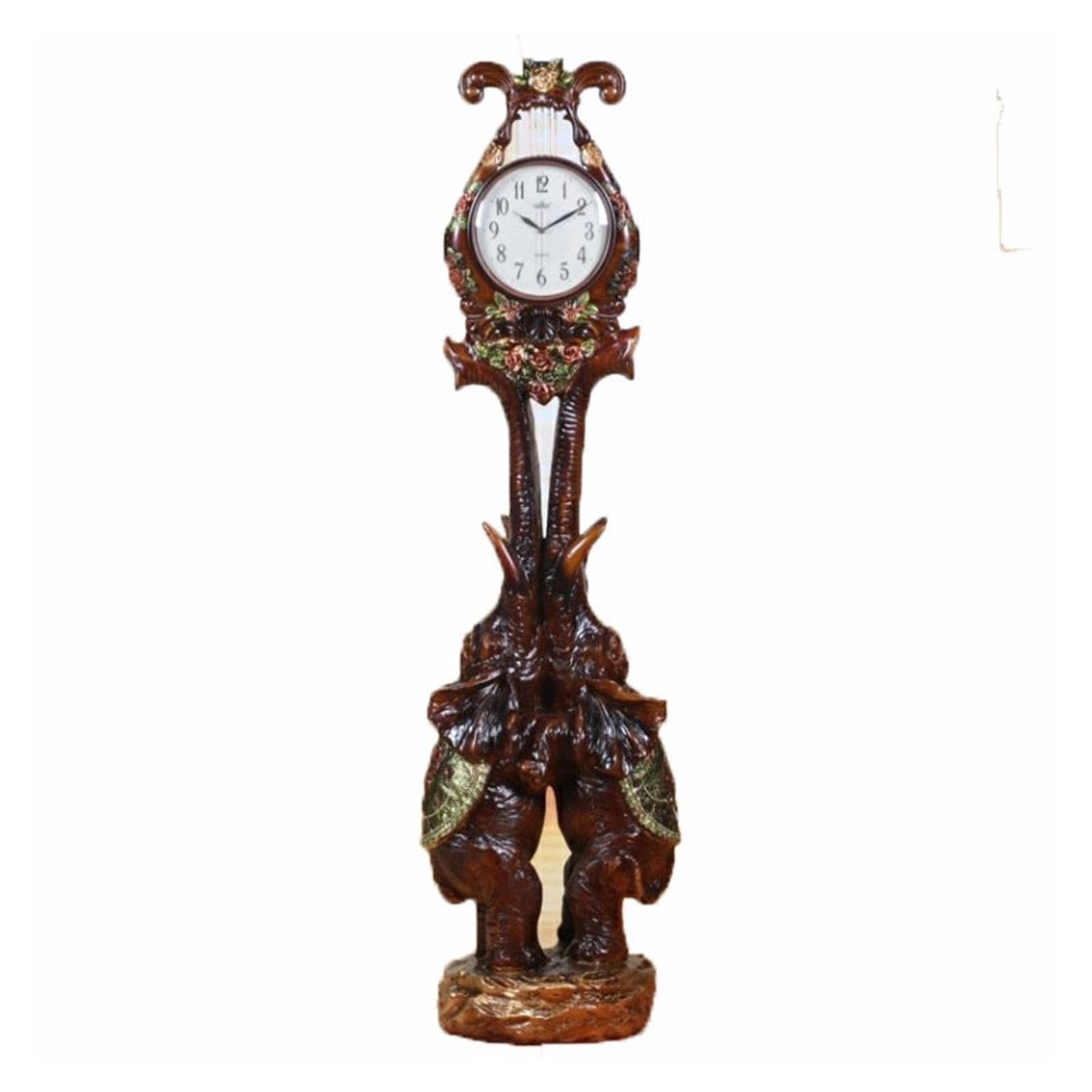 Reloj de abuelo Reloj de pie Reloj de piso grande Reloj vertical vintage