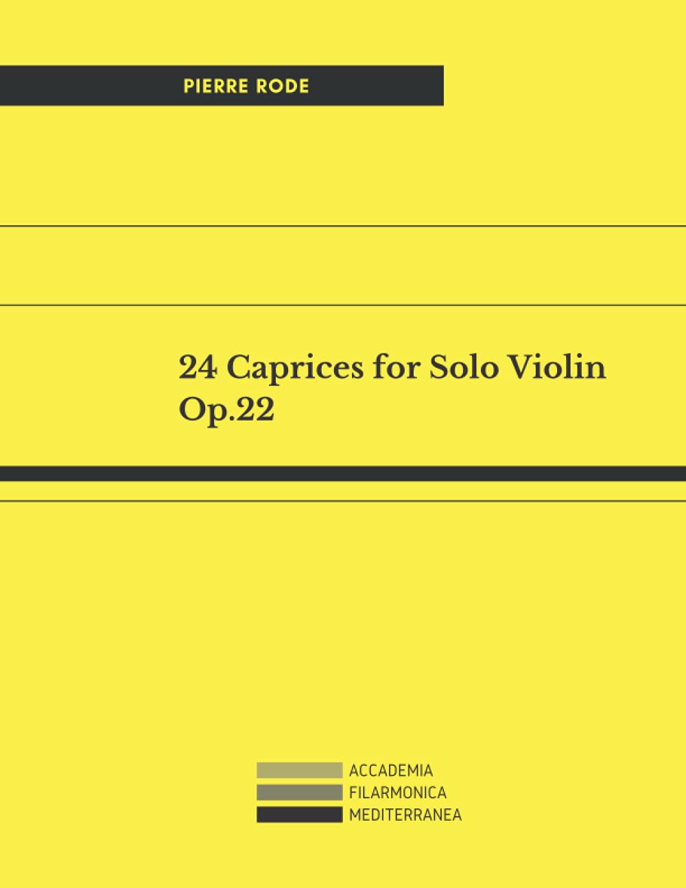 24 Caprices for Solo Violin